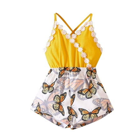 ZRBYWB Kids Toddler Baby Girls Romper Print Butterfly Summer Spring Sleeveless Tulle Romper Jumpsuit Clothes Baby Clothing
ZRBYWB Kids Toddler Baby Girls Romper Print Butterfly Summer Spring Sleeveless Tulle Romper Jumpsuit Clothes Baby Clothing