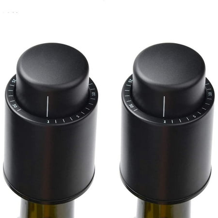 2 Pack Wine Bottle Stopper Vacuum with Time Scale Record Vacuum Champagne Stoppers Reusable Wine Preserver Bottle Saver Wine Corks Keep Fresh Fits Any Bottle
2 Pack Wine Bottle Stopper Vacuum with Time Scale Record Vacuum Champagne Stoppers Reusable Wine Preserver Bottle Saver Wine Corks Keep Fresh Fits Any Bottle