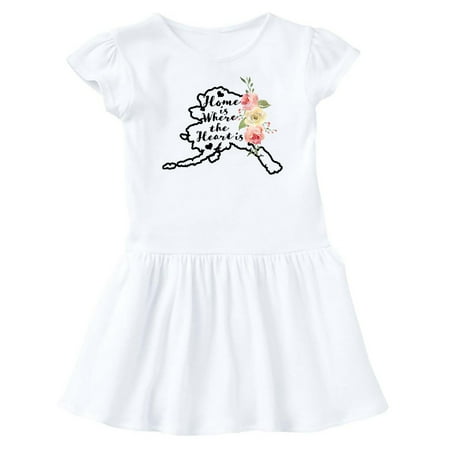 Inktastic Alaska Home is Where the Heart is with Watercolor Floral Gift Baby Girl Dress
Inktastic Alaska Home is Where the Heart is with Watercolor Floral Gift Baby Girl Dress