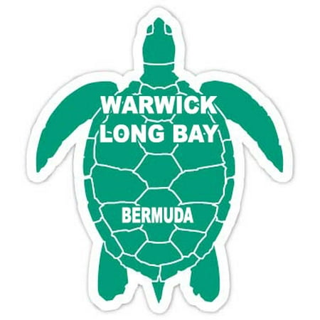 Warwick Long Bay Bermuda 4 Green Turtle Shape Magnet