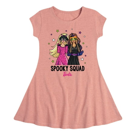 Barbie - Spooky Squad - Toddler And Youth Girls Fit And Flare Dress