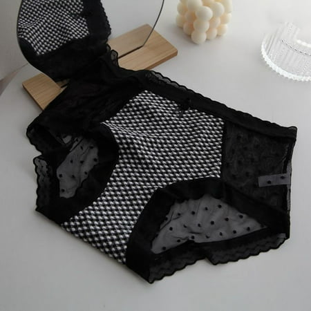 LEEy-world Womens Lingerie Womens Mid Waist And Abdomen Sexy Sports Breathable And Raise The ButtocksPure Brief Panties Black L
LEEy-world Womens Lingerie Womens Mid Waist And Abdomen Sexy Sports Breathable And Raise The ButtocksPure Brief Panties Black L