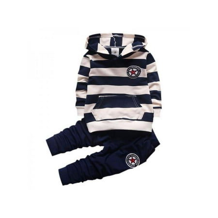 Kernelly Toddler Baby Boys Girls Clothes Pant Set Long Sleeve Hoodie Striped Tops and Pants Set Sweatsuit
Kernelly Toddler Baby Boys Girls Clothes Pant Set Long Sleeve Hoodie Striped Tops and Pants Set Sweatsuit