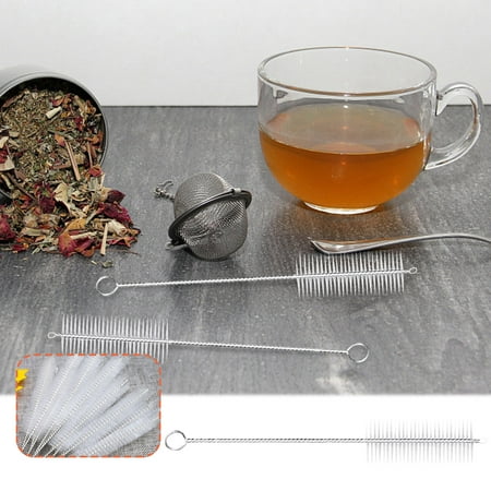 Tanwpn Multifunctional Cleaning Brush Stainless Steel Nylon Tea Filter Cleaning Brush Tube Bristle Brush Home Cleaning Tool
Tanwpn Multifunctional Cleaning Brush Stainless Steel Nylon Tea Filter Cleaning Brush Tube Bristle Brush Home Cleaning Tool