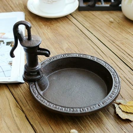 Homeex Creative Personality Home Decoration Ornaments Bird Food Tray Black