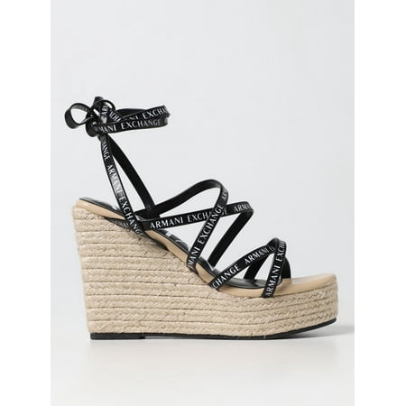 Armani Exchange Wedge Shoes Woman Black Woman