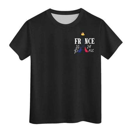 Tops for Girls Short Sleeve Shirts Summer Crewneck Letter Print Round Neck Tops for Teens
Tops for Girls Short Sleeve Shirts Summer Crewneck Letter Print Round Neck Tops for Teens