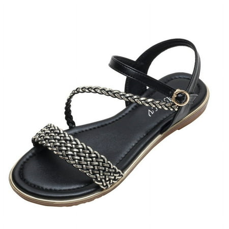 Women s Rhinestones Flat Sandals Ankle Strap Sandals Strappy Sandals Comfort Open Toe Gladiator Flat Sandals
Women s Rhinestones Flat Sandals Ankle Strap Sandals Strappy Sandals Comfort Open Toe Gladiator Flat Sandals