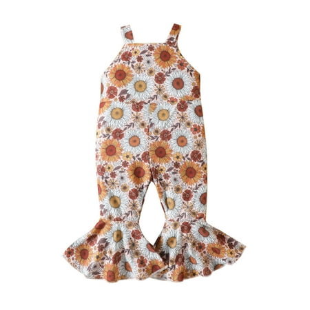 ZRBYWB Toddler Girls Romper Sleeveless Floral Print Romper Bell Bottoms Jumpsuit Clothes Cute Summer Clothes
ZRBYWB Toddler Girls Romper Sleeveless Floral Print Romper Bell Bottoms Jumpsuit Clothes Cute Summer Clothes