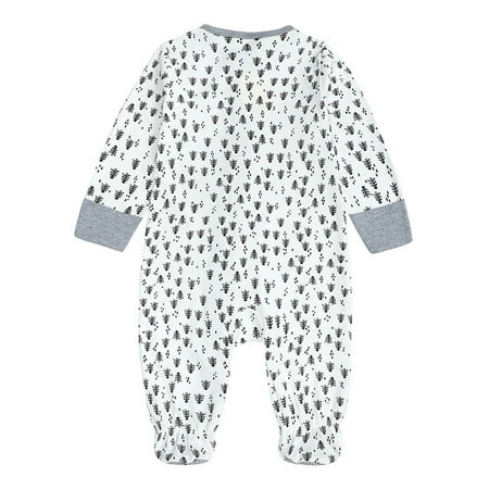 Honeeladyy Spring And Autumn Boys And Girls Long Sleeve Baby One-piece Suit Sole Epoxy Wrap Foot Baby Romper Multicolor
Honeeladyy Spring And Autumn Boys And Girls Long Sleeve Baby One-piece Suit Sole Epoxy Wrap Foot Baby Romper Multicolor
