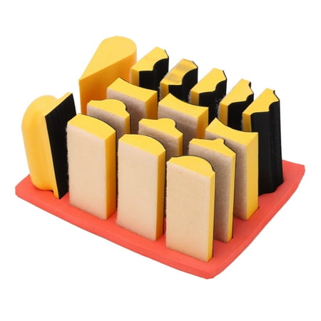 Polishing Blocks Labor Saving Grinding Block Set 16PCS High Efficiency For Woodworking Processing
Polishing Blocks Labor Saving Grinding Block Set 16PCS High Efficiency For Woodworking Processing
