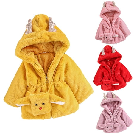 OlLIGET Boys Girls Winter Coat Kids Baby Winter Solid Cartoon Faux Christmas Wool Sweater Jacket Thickening Coat Cloak Jacket Thick Warm Outerwear Clothes
OlLIGET Boys Girls Winter Coat Kids Baby Winter Solid Cartoon Faux Christmas Wool Sweater Jacket Thickening Coat Cloak Jacket Thick Warm Outerwear Clothes
