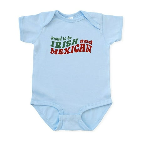CafePress - Proud Irish Mexican Infant Bodysuit - Baby Light Bodysuit Size Newborn - 24 Months
CafePress - Proud Irish Mexican Infant Bodysuit - Baby Light Bodysuit Size Newborn - 24 Months