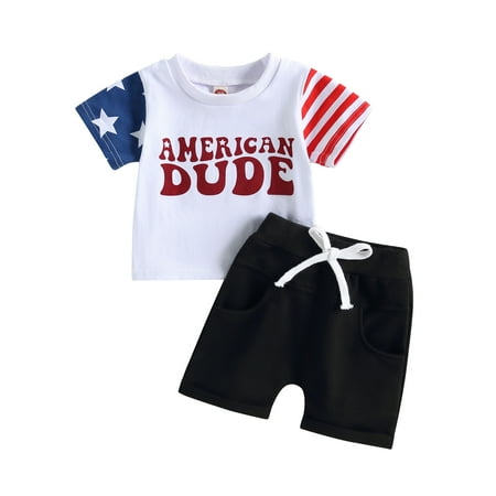 MIPREWUY Baby Boys Shorts Set Short Sleeve Letters Print T-shirt with Elastic Waist Shorts Summer Outfit
MIPREWUY Baby Boys Shorts Set Short Sleeve Letters Print T-shirt with Elastic Waist Shorts Summer Outfit
