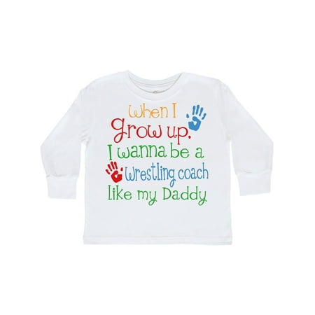 Inktastic Wrestling Coach like Daddy Gift Toddler Boy or Toddler Girl Long Sleeve T-Shirt
Inktastic Wrestling Coach like Daddy Gift Toddler Boy or Toddler Girl Long Sleeve T-Shirt