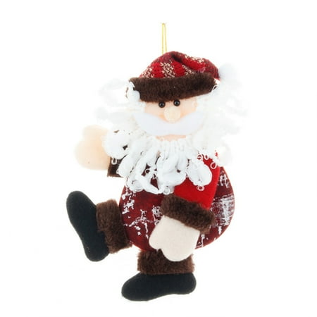 Christmas Santa Pendant with Short Legs Smooth Cloth Fiber Toy Doll for Home Inside Fireplace Decoration Type A
Christmas Santa Pendant with Short Legs Smooth Cloth Fiber Toy Doll for Home Inside Fireplace Decoration Type A