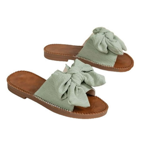 YanHoo Dressy Bowknot Flat Sandals for Women Summer Open Toe Slip-on Sandal Ladies Casual Beach Comfort Slipper Shoes
YanHoo Dressy Bowknot Flat Sandals for Women Summer Open Toe Slip-on Sandal Ladies Casual Beach Comfort Slipper Shoes