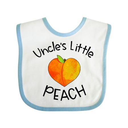 Inktastic Uncle s Little Peach Cute Peach Heart Gift Baby Boy or Baby Girl Bib
Inktastic Uncle s Little Peach Cute Peach Heart Gift Baby Boy or Baby Girl Bib