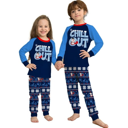 FJUCHIA Christmas Pajama Set Family Matching Pajamas Sleepwear Snowflake Loungewear Outfit Alphabet Print Parent-Child
FJUCHIA Christmas Pajama Set Family Matching Pajamas Sleepwear Snowflake Loungewear Outfit Alphabet Print Parent-Child