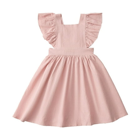 WUDATI Summer Long pleated skirt Kids Girls Dress Summer Solid Color Fly Sleeves Back Bow Tie Dress Party Birthday School Park Performance dress perfectly comfortable
WUDATI Summer Long pleated skirt Kids Girls Dress Summer Solid Color Fly Sleeves Back Bow Tie Dress Party Birthday School Park Performance dress perfectly comfortable