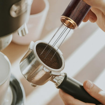 Coffee Tamper Distributor Coffee Distributor Leveler Wood for Hotel Home 5pins ordinary
Coffee Tamper Distributor Coffee Distributor Leveler Wood for Hotel Home 5pins ordinary