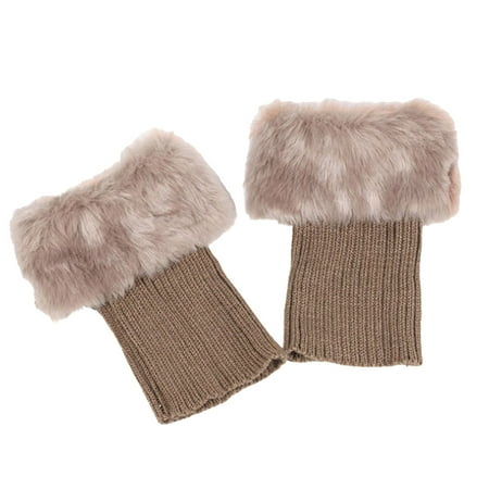 TureClos Women Leg Warmers Crochet Knit Faux Fur Trim Flip Socks for Winter Short Boot Cover Easy Matching Cuffs Toppers Stockings
TureClos Women Leg Warmers Crochet Knit Faux Fur Trim Flip Socks for Winter Short Boot Cover Easy Matching Cuffs Toppers Stockings