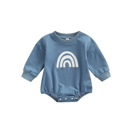 Newborn Baby Clothes Crewneck Sweatshirt Long Sleeve Romper Bodysuit Pullover Oversized Autumn Tops
Newborn Baby Clothes Crewneck Sweatshirt Long Sleeve Romper Bodysuit Pullover Oversized Autumn Tops
