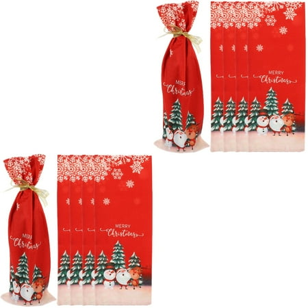 10 Pcs Christmas Wine Bags Xmas Wine Bottle Bags Decorative Wine Bottle Pouches Wine Drawstring Bags
10 Pcs Christmas Wine Bags Xmas Wine Bottle Bags Decorative Wine Bottle Pouches Wine Drawstring Bags