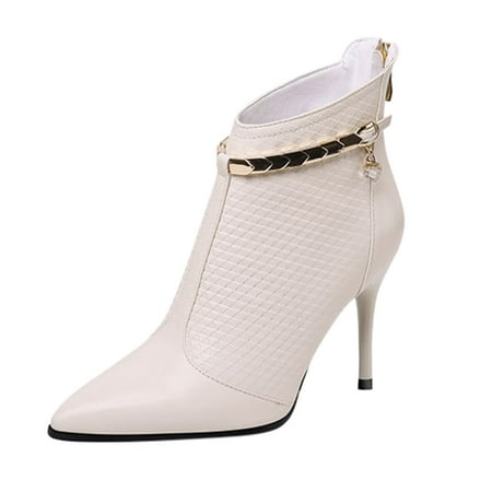 Ankle Boots for Women Back Zipper Style Boots Heel British High Women S Pointed Ankle Fashion Women S Boots Ankle Boots Pu Mesh 42
Ankle Boots for Women Back Zipper Style Boots Heel British High Women S Pointed Ankle Fashion Women S Boots Ankle Boots Pu Mesh 42