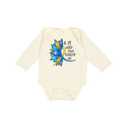 Inktastic 3-21 World Down Syndrome Day Ribbon and Sunflower Gift Baby Boy or Baby Girl Long Sleeve Bodysuit
Inktastic 3-21 World Down Syndrome Day Ribbon and Sunflower Gift Baby Boy or Baby Girl Long Sleeve Bodysuit