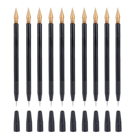 10 Pcs Scratch Painting Pens Sketch Drawing Scraping Pen Stylus Pens (Black)
10 Pcs Scratch Painting Pens Sketch Drawing Scraping Pen Stylus Pens (Black)