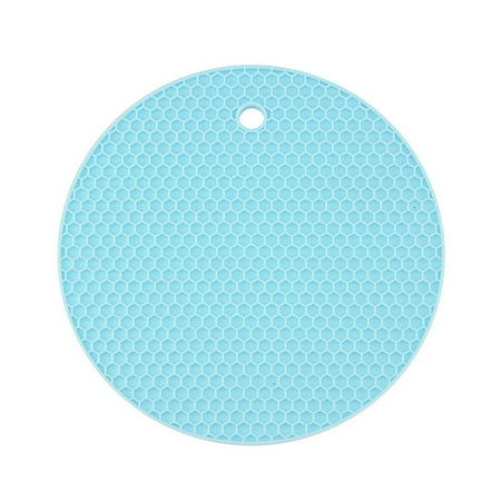 NUOLUX Round Coaster Non-slip Silicone Cushion Pot Pan Mat Heat Resistant Mat Pad Kitchen Accessories (Light Blue)
NUOLUX Round Coaster Non-slip Silicone Cushion Pot Pan Mat Heat Resistant Mat Pad Kitchen Accessories (Light Blue)