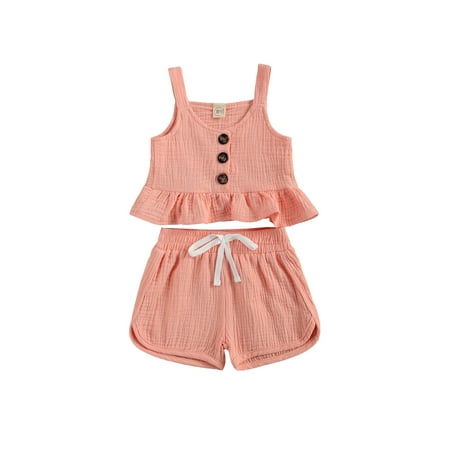 Mioliknya Toddler Infant Baby Girl Solid Shorts Set Cotton Linens Sleeveless Shirt Top +Short Outfit 2Pcs Clothes
Mioliknya Toddler Infant Baby Girl Solid Shorts Set Cotton Linens Sleeveless Shirt Top +Short Outfit 2Pcs Clothes