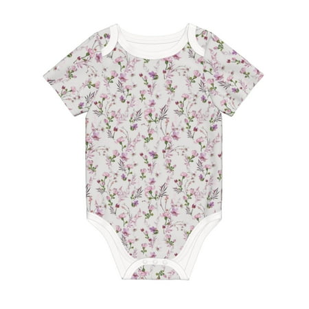 Matuu Orchids Flowers for Baby Short-Sleeve Bodysuit Soft Cotton Comfortable and Breathable Perfect for Newborns and Infants
Matuu Orchids Flowers for Baby Short-Sleeve Bodysuit Soft Cotton Comfortable and Breathable Perfect for Newborns and Infants