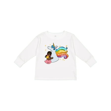 Inktastic Embrace Your Magical Side Girl Hugging a Unicorn Gift Toddler Boy or Toddler Girl Long Sleeve T-Shirt
Inktastic Embrace Your Magical Side Girl Hugging a Unicorn Gift Toddler Boy or Toddler Girl Long Sleeve T-Shirt