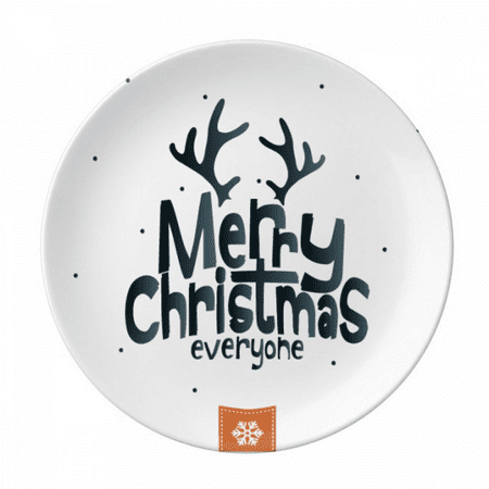 Merry mas Reindeer Cartoon Pattern Plate Decorative Porcelain Salver Tableware Dinner Dish
Merry mas Reindeer Cartoon Pattern Plate Decorative Porcelain Salver Tableware Dinner Dish