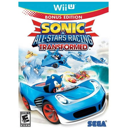Sonic & All-Stars Racing Transformed, Nintendo, Nintendo Wii U, REFURBISHED/PREOWNED