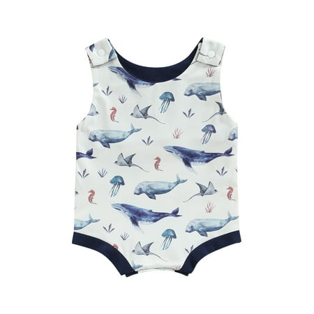 Frobukio Toddler Baby Girls Summer Casual Romper Sleeveless O Neck Rainbow Print Playsuit Jumpsuit Clothes White Fish 12-18 Months
Frobukio Toddler Baby Girls Summer Casual Romper Sleeveless O Neck Rainbow Print Playsuit Jumpsuit Clothes White Fish 12-18 Months