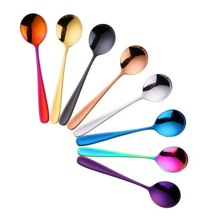 Set of 8 Stainless Steel Coffee Spoons Stirring Spoons Tea Spoons Teaspoons Cakes Tea Spoons Long Spoons for Stirring
Set of 8 Stainless Steel Coffee Spoons Stirring Spoons Tea Spoons Teaspoons Cakes Tea Spoons Long Spoons for Stirring