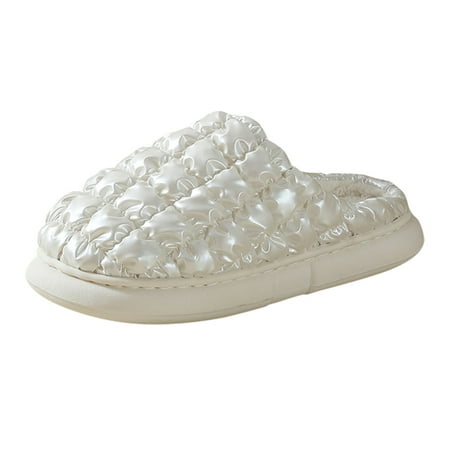 SEMIMAY Ladies Warm Home Slippers Winter Home Cotton Slippers Fashion Cute Printing Warm Slippers Casual Home Shoes White
SEMIMAY Ladies Warm Home Slippers Winter Home Cotton Slippers Fashion Cute Printing Warm Slippers Casual Home Shoes White