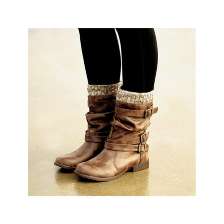 SIMANLAN Womens Military Buckle Combat Boots Ankle Mid Chunky Low Heel Fashion Booties
SIMANLAN Womens Military Buckle Combat Boots Ankle Mid Chunky Low Heel Fashion Booties