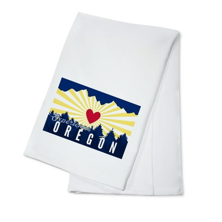 Oregon Experience Heart and Treeline Mountains (100% Cotton Tea Towel Decorative Hand Towel Kitchen and Home)
Oregon Experience Heart and Treeline Mountains (100% Cotton Tea Towel Decorative Hand Towel Kitchen and Home)