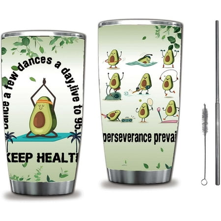 Athenstics Avocado Tumbler Cup 20oz Stainless Steel Travel Mug With Lid Cute Avocado Exercise Yoga Cups With Funny Sayings For Women Insulated Tumblers cups with lids and straws 07
Athenstics Avocado Tumbler Cup 20oz Stainless Steel Travel Mug With Lid Cute Avocado Exercise Yoga Cups With Funny Sayings For Women Insulated Tumblers cups with lids and straws 07