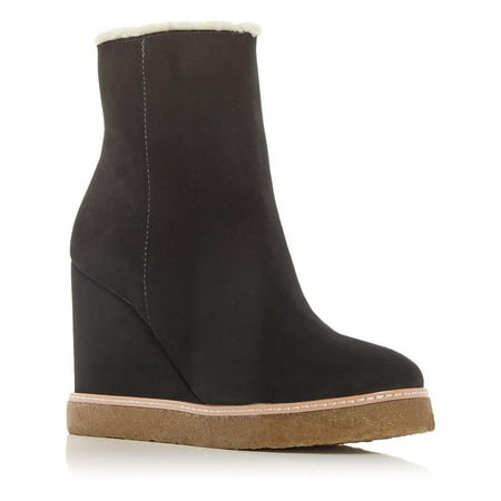 Aqua Womens Danna Faux Fur Water Resistant Ankle Boots