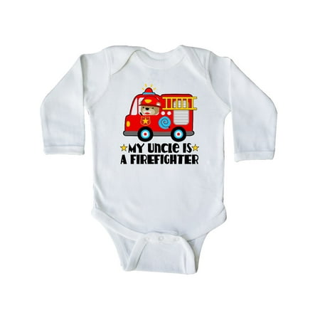 Inktastic Fireman Uncle is a Firefighter Gift Baby Boy or Baby Girl Long Sleeve Bodysuit
Inktastic Fireman Uncle is a Firefighter Gift Baby Boy or Baby Girl Long Sleeve Bodysuit