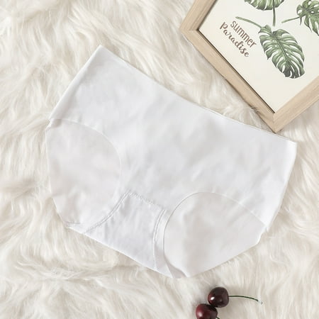 DENGDENG women s underwear Solid Low Waist Breathable Soft Comfort Seamless Briefs
DENGDENG women s underwear Solid Low Waist Breathable Soft Comfort Seamless Briefs
