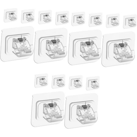 Shower Curtain Hooks 18 pcs Free Bracket Rod Mount Holder Storage Clips Adhesive Wall Plastic No Holders Drilling Supports Nail Hangers Drill Brackets Curtain Towel Hooks Curtain Hooks
Shower Curtain Hooks 18 pcs Free Bracket Rod Mount Holder Storage Clips Adhesive Wall Plastic No Holders Drilling Supports Nail Hangers Drill Brackets Curtain Towel Hooks Curtain Hooks