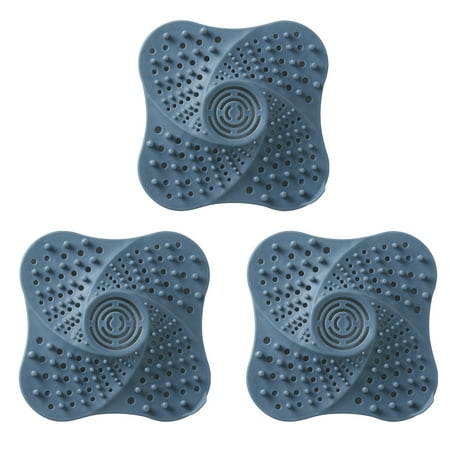 3 Pcs Kitchen Sink Strainer Hair Catcher Bathroom Shower Sink Stopper Drain Cover Hair Trap (Blue)
3 Pcs Kitchen Sink Strainer Hair Catcher Bathroom Shower Sink Stopper Drain Cover Hair Trap (Blue)