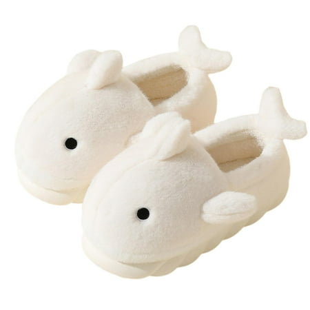 shuwee Shark Slippers Couple Slippers Home Slippers Soft Plush Lined Slippers Cute Whale Cotton Slippers
shuwee Shark Slippers Couple Slippers Home Slippers Soft Plush Lined Slippers Cute Whale Cotton Slippers