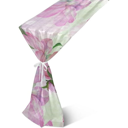 Hyjoy Table Runner Peony Flowers Pink Machine Washable Non-Slip Farmhouse Table Runners for Dinner Party Holidays Home Decor 13 x 70 Inch
Hyjoy Table Runner Peony Flowers Pink Machine Washable Non-Slip Farmhouse Table Runners for Dinner Party Holidays Home Decor 13 x 70 Inch